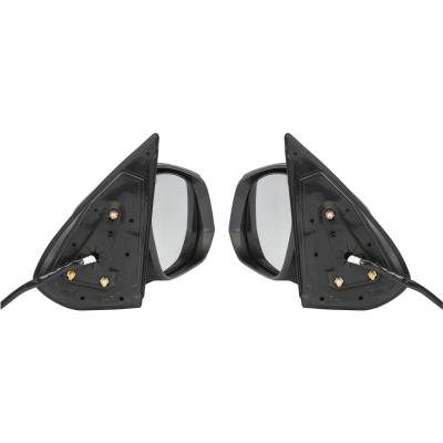 Rareelectrical - New Pair Of Mirror Compatible With Toyota Tacoma Sr Sr5 Trd Sport Off-Road Limited Crew Cab Pickup - Image 3