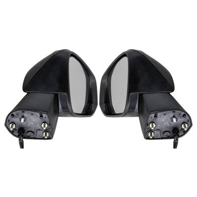 Rareelectrical - New Pair Of Mirror Compatible With Toyota Rav4 Le Xle Premium Limited Adventure Trail Hybrid Xse Trd - Image 3