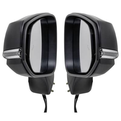 Rareelectrical - New Pair Of Mirror Compatible With Toyota Rav4 Le Xle Premium Limited Adventure Trail Hybrid Xse Trd - Image 4
