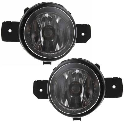 Rareelectrical - New Pair Of Fog Lights Compatibile With Pontiac G6 Base Gt Gtp Convertible Coupe Sedan 4-Door 2-Door - Image 2