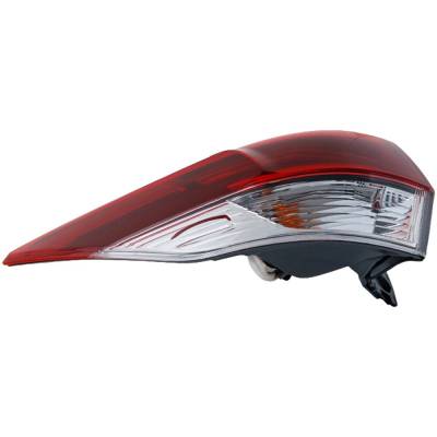 Rareelectrical - New Left Tail Light Compatible With Toyota Highlander 2019 By Part Numbers To2804153 81560-0E250 - Image 1