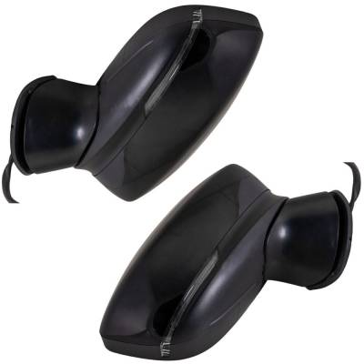 Rareelectrical - New Pair Of Mirror Compatible With Mazda 3 Sport Gt Grand Touring Gs I S Se G Gx Sedan Hatchback - Image 4