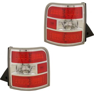 Rareelectrical - New Pair Of Tail Lights Compatible With Ford Flex Limited Sport Utility 4-Door 3.5L 2009 2010 2011 - Image 2