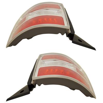 Rareelectrical - New Pair Of Tail Lights Compatible With Ford Flex Limited Sport Utility 4-Door 3.5L 2009 2010 2011 - Image 3