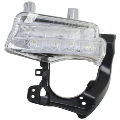 Rareelectrical - New Right Daytime Running Lights Compatible With Toyota Highlander 2014 2015 2016 By Part Numbers - Image 2