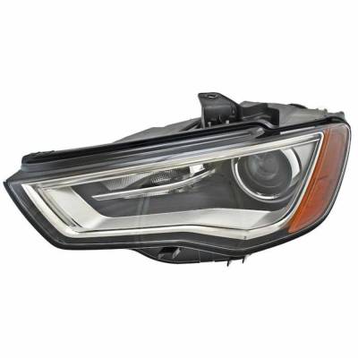 Rareelectrical - New Left Headlights Compatible With Audi A3 Quattro A3 S3 1.8L 2.0L 2015 2016 2017 2018 By Part - Image 2