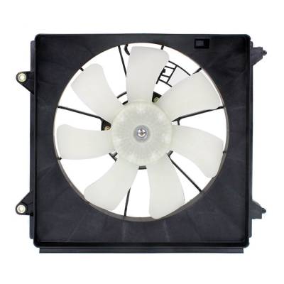Rareelectrical - New Ac Condenser Fan Assembly Compatible With Honda Accord 2008-2010 144 Cid 2008-12 2354Cc - Image 2