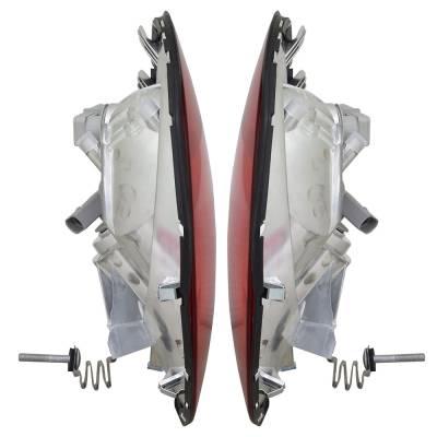 Rareelectrical - New Pair Of Outer Tail Lights Compatible With Dodge Journey Se Sport Utility 4 Door 2.4L 2009 By - Image 3