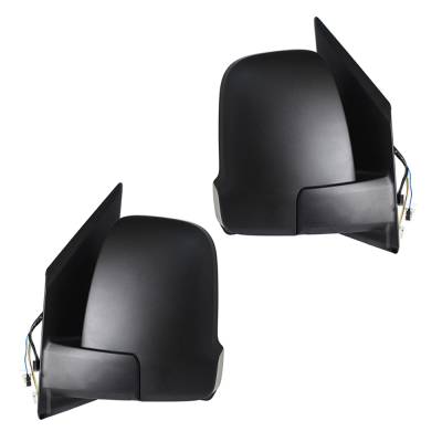 Rareelectrical - New Pair Mirror Compatible With Mercedes-Benz Sprinter 1500 Base Standard Cargo Van 3-Door 2.0L 2.1L - Image 2