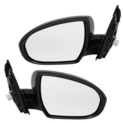Rareelectrical - New Pair Of Mirrors Compatible With Hyundai Tucson Base Sport Sport Utility 4 Door 2.0L 2016 2017 - Image 2
