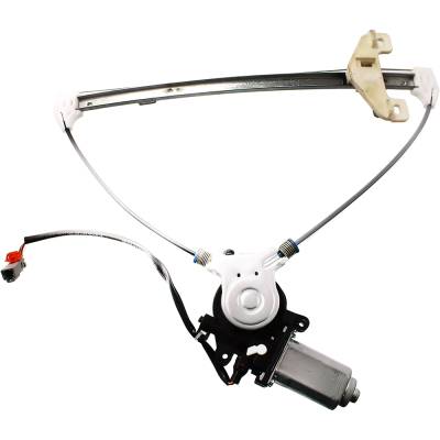 Rareelectrical - New Window Regulator With Motor Compatible With Honda Civic 2001 2002 2003 2004 2005 By Part Numbers - Image 2