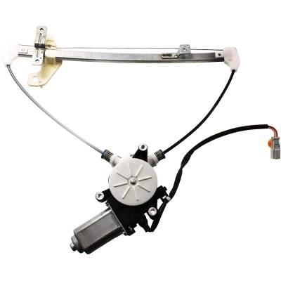 Rareelectrical - New Window Regulator With Motor Compatible With Honda Civic 2001 2002 2003 2004 2005 By Part Numbers - Image 4
