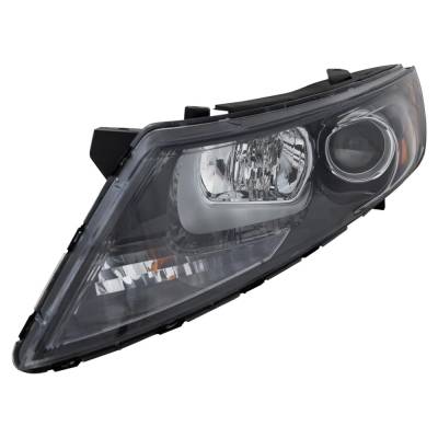 Rareelectrical - New Left Halogen Headlight Compatible With Kia Optima Ex Luxury Sedan 2.4L 2012 2013 By Part Number - Image 3
