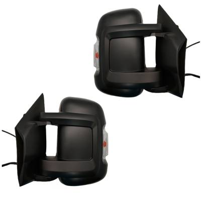 Rareelectrical - New Pair Mirror Compatible With Ram Promaster 2500 Base Standard Cargo Van 4-Door 3.0L 3.6L 2014 - Image 2