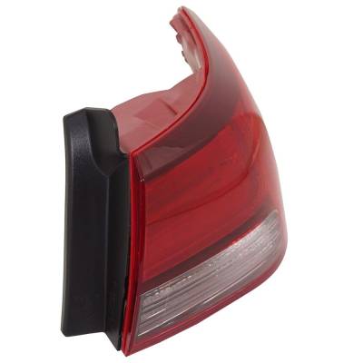 Rareelectrical - New Halogen Outer Right Tail Light Compatible With Kia Rio Ex Sedan 4 Door 1.6L 2018 2019 2020 2021 - Image 1