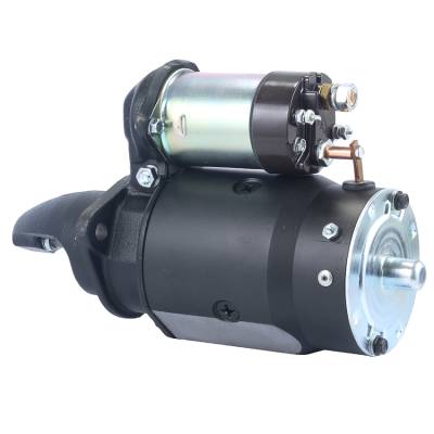 Rareelectrical - New 12V 9T Starter Compatible With Massey Ferguson Tractor Mf-1100 Mf-1105 Mf-1130 193922M91 - Image 4