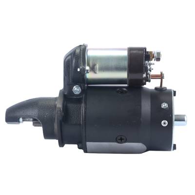Rareelectrical - New 12V 9T Starter Compatible With Massey Ferguson Tractor Mf-1100 Mf-1105 Mf-1130 193922M91 - Image 1