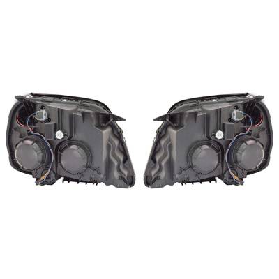 Rareelectrical - New Pair Of Head Lights Fits Gmc Terrain Sl Slt Sle 2016-2017 84064627 84064626 - Image 3