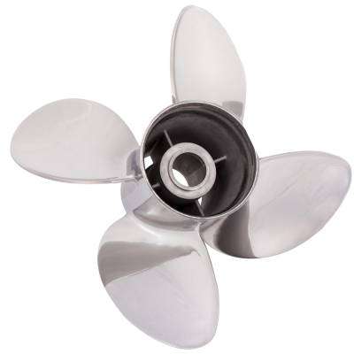 Rareelectrical - New Stainless Steel Propeller Compatible With Mercruiser Mercury By 9553-140-25 Mar-14424-Tr-E0 - Image 2