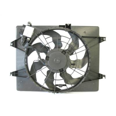 Rareelectrical - New Dual Radiator & Condenser Fan Fits Hyundai Sonata Hybrid Ltd 13-15 Hy3115149 - Image 3