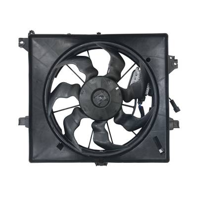 Rareelectrical - New Dual Radiator & Condenser Fan Fits Kia Forte Koup 2014 2015 2016 25380-A7000 - Image 2