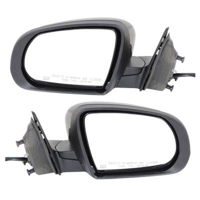 Rareelectrical - New Pair Mirror Compatible With Jeep Cherokee Latitude High Altitude Latitude Plus Overland Limited - Image 2