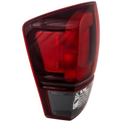 Rareelectrical - New Left Tail Lights Compatible With Toyota Tacoma Sr Sr5 Crew Extended Cab Pickup 2018-2023 By Part - Image 3