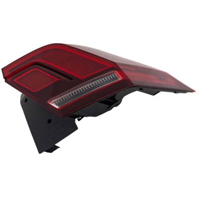 Rareelectrical - New Right Outer Tail Lights Compatible With Volkswagen Tiguan S Se Sport Utility 4-Door 2018-2023 By - Image 3