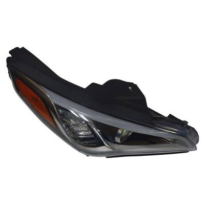Rareelectrical - New Right Side Headlight Compatible With Hyundai Sonata Sport 2.0T 2015 2016 By Part Numbers - Image 3