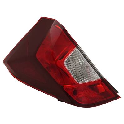 Rareelectrical - New Left Tail Light Compatible With Honda Fit 2015 2016 2017 2018 2019 2020 By Part Numbers - Image 1
