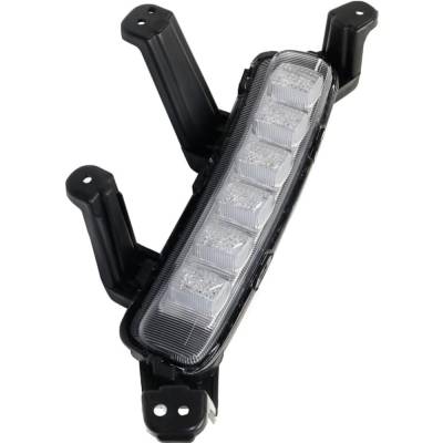 Rareelectrical - New Left Daytime Running Lights Compatible With Hyundai Santa Cruz Santa Fe 2017 2018 2019 By Part - Image 2