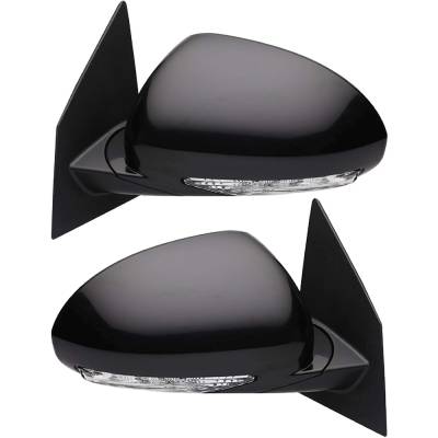Rareelectrical - New Pair Of Mirrors Compatible With Buick Enclave Base Convenience Cxl Leather Premium Sport Utility - Image 2