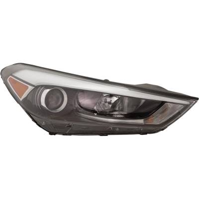Rareelectrical - New Right Headlights Compatible With Hyundai Tucson 1.6L 2.0L 2.4L 2016 2017 2018 By Part Numbers - Image 2
