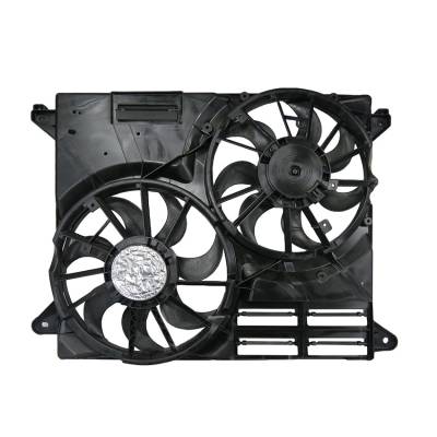 Rareelectrical - New Dual Radiator And Condenser Fan Compatible With Ford Edge 2016 By Part Numbers Fo3115212 - Image 4