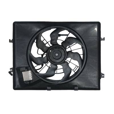 Rareelectrical - New Dual Radiator & Condenser Fan Fits Hyundai Sonata 2014 253802T500 Hy3115150 - Image 1