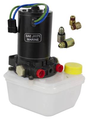 Rareelectrical - New Tilt & Trim Motor Compatible With Volvo Penta Sx Drives Late Model With Course Thread - Image 1