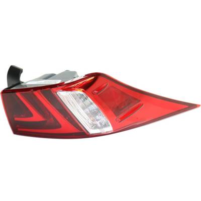 Rareelectrical - New Right Tail Lights Compatible With Lexus Is250 Is350 Is200t Is300 2.0L 2.5L 3.5L 2014 2015 2016 - Image 2
