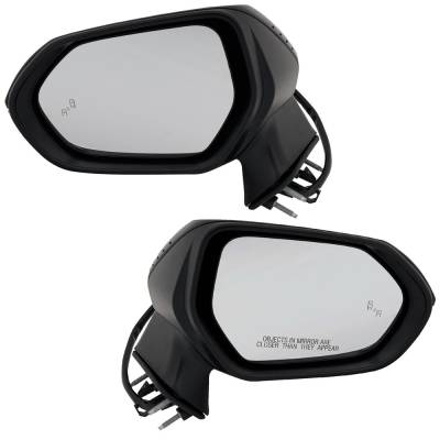 Rareelectrical - New Pair Of Mirrors Compatible With Toyota Corolla Hybrid Xle Sedan 1.8L 2023 2024 8794012G10 - Image 2