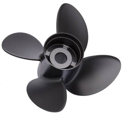 Rareelectrical - New Aluminum Propeller Compatible With Honda Johnson/Evinrude By Part Number 9513-140-21 Diameter - Image 2
