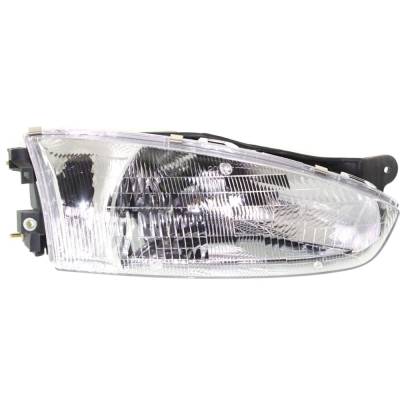 Rareelectrical - New Right Headlights Compatible With Mitsubishi Mirage 1.5L 1.8L 1997 1998 1999 2000 2001 2002 By - Image 2