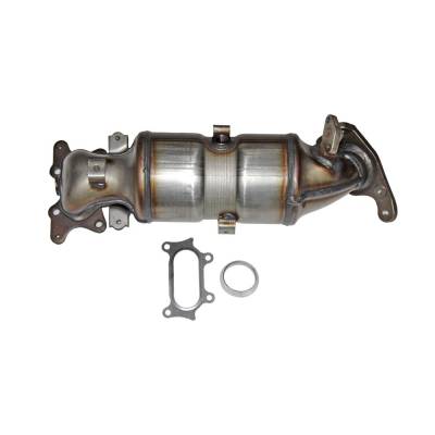 Rareelectrical - New Catalytic Converter Compatible With Acura Honda Civic 2006-2011 By Part Numbers 514012 641322 - Image 3