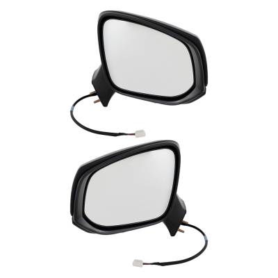Rareelectrical - New Pair Of Mirror Compatible With Toyota Rav4 Trd Off-Road Prime Se Xle Premium Le Limited Hybrid - Image 2