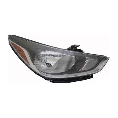 Rareelectrical - New Right Headlight Compatible With Hyundai Accent Se Sedan 2018 By Part Number 92102-J0020 - Image 2
