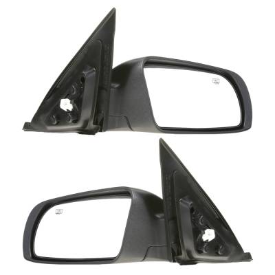 Rareelectrical - New Pair Of Mirror Compatible With Nissan Altima Se Sl Hybrid Base S Coupe Sedan 2-4-Door 2.0L 2.5L - Image 2