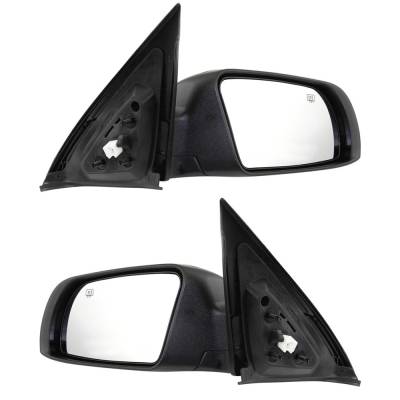 Rareelectrical - New Pair Of Mirror Compatible With Nissan Altima Se Sl Hybrid Base S Coupe Sedan 2-4-Door 2.0L 2.5L - Image 4