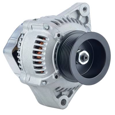 Rareelectrical - New 35A Alternator Fits Komatsu Excavator Pc200 6008613411 1022112821 1022112820 - Image 2