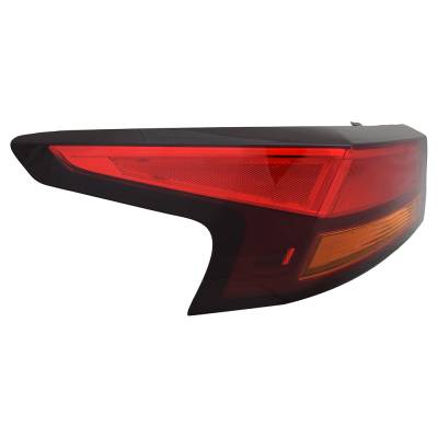 Rareelectrical - New Halogen Outer Left Tail Light Compatible With Nissan Altima Platinum Sedan 4 Door 2.0L 2.5L 2019 - Image 1