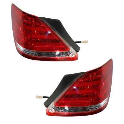 Rareelectrical - New Pair Of Tail Lights Compatible With Toyota Avalon Limited Touring Xl Xls Sedan 4-Door 3.5L 2005 - Image 2