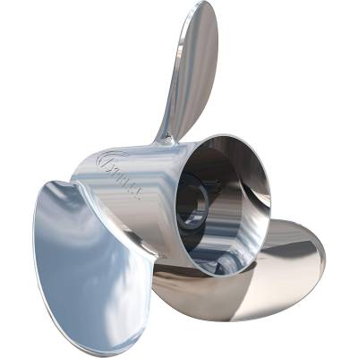 Rareelectrical - New Stainless Steel Propeller Compatible With Mariner Mercury Nissan/Tohatsu Suzuki 25-75 Hp By Part - Image 2