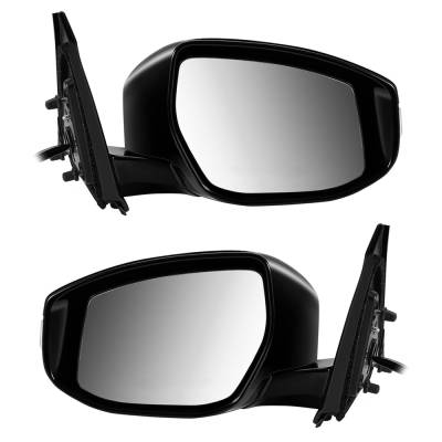 Rareelectrical - New Pair Of Mirror Compatible With Nissan Maxima Sr Sv Sl Sedan 4-Door 3.5L 2.5L 2016 2017 2018 2019 - Image 2
